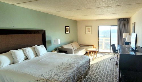 Standardzimmer, 1 King-Bett, Seeblick