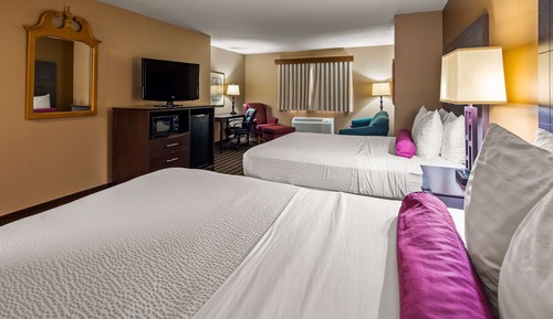 Standardzimmer, 2 Queen-Betten, Nichtraucher, Kühlschrank und Mikrowelle