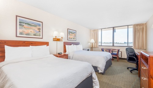 Zimmer, 2 Queen-Betten, barrierefrei, Nichtraucher (Mobility)