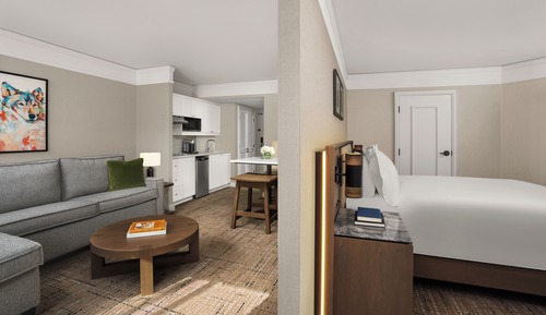 Junior-Suite, 1 Queen-Bett, Kochnische (Luxury)