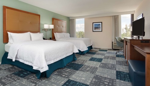 Zimmer, 2 Queen-Betten, barrierefrei