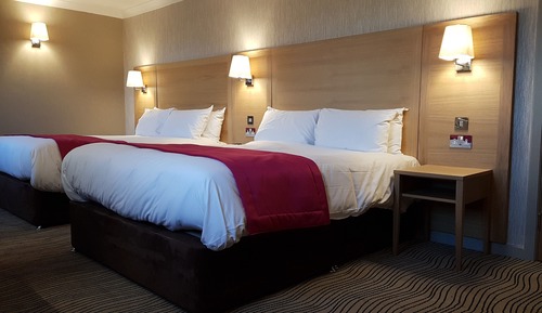 Familienzimmer, 2 Doppelbetten, Nichtraucher (Third bed is Single Bed)