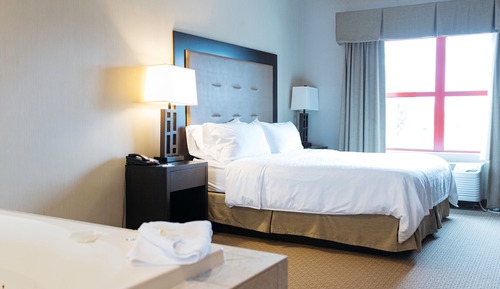 Suite, 1 King-Bett und Schlafsofa (Wet Bar)