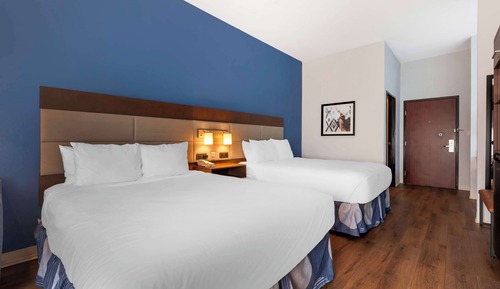 Standardzimmer, 2 Queen-Betten, Nichtraucher, Kühlschrank und Mikrowelle