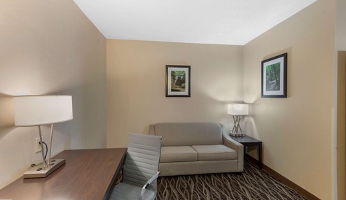 Standardzimmer, 1 King-Bett, Nichtraucher, Kühlschrank und Mikrowelle