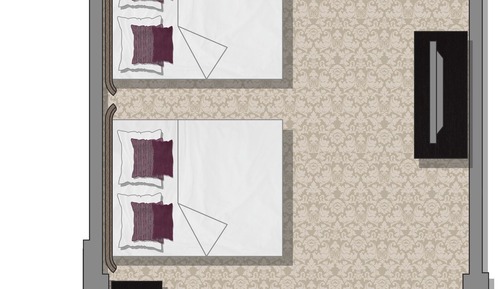 Premium-Zimmer, 2 Queen-Betten