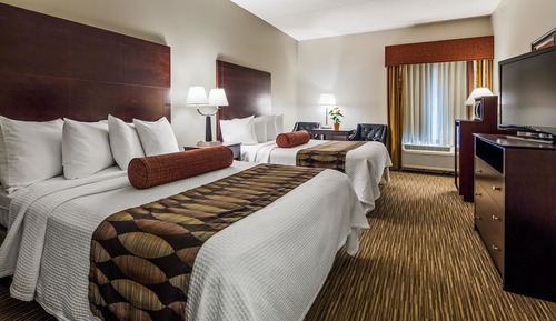 Standardzimmer, 2 Queen-Betten, Nichtraucher, Kühlschrank und Mikrowelle