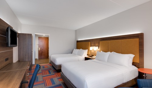 Standardzimmer, 2 Queen-Betten, barrierearme Badewanne (Mobility)