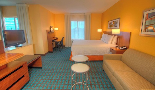 Suite, 1 King-Bett und Schlafsofa, Küche, Eckzimmer