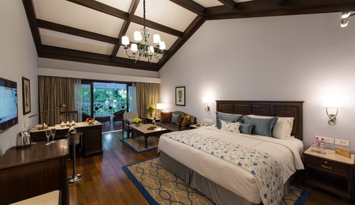 Luxury-Suite, 1 King-Bett, Gartenblick