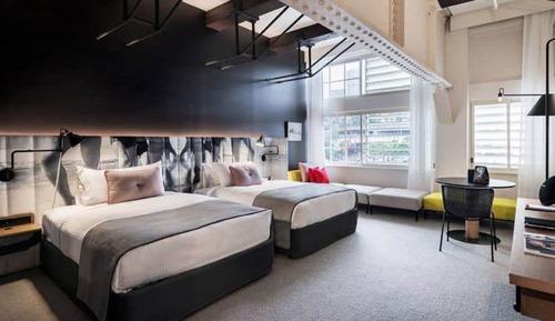 Deluxe-Zweibettzimmer, 2 Doppelbetten