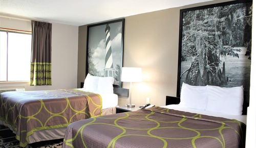 Zimmer, 2 Doppelbetten, Raucher