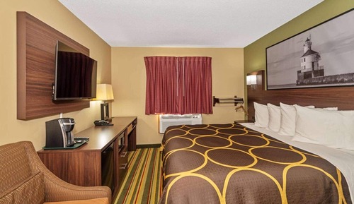 Zimmer, 1 King-Bett, barrierefrei, Nichtraucher (Bathtub w/ Grab Bars)