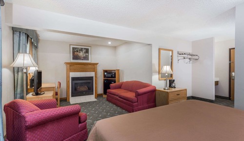 Suite, 1 King-Bett, Kamin