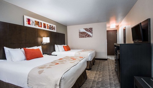 Zimmer, 2 Queen-Betten, barrierefrei, Nichtraucher