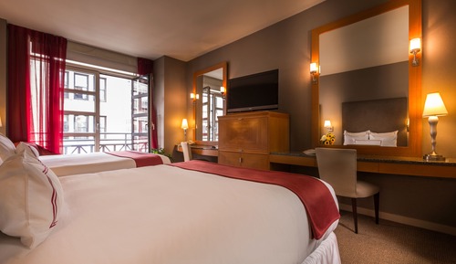 Doppelzimmer, 2 Queen-Betten, Balkon