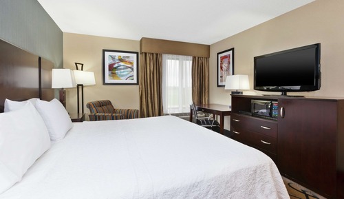 Standardzimmer, 1 King-Bett, Kühlschrank und Mikrowelle