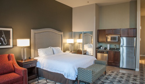 Studio suite with king bed