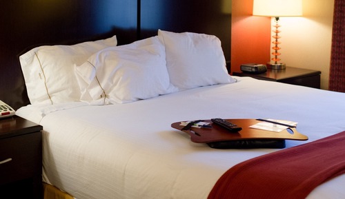 Suite, 1 Doppelbett, barrierearm (Roll-In Shower)