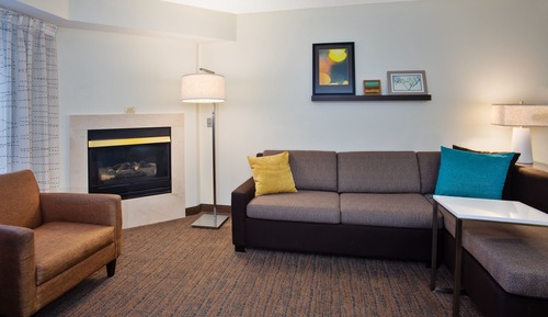 Studiosuite, 1 Queen-Bett und Schlafsofa, Kamin