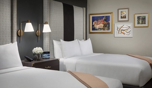 Standardzimmer, 2 Queen-Betten, Nichtraucher (Mobility/Hearing Accessible, Tub)