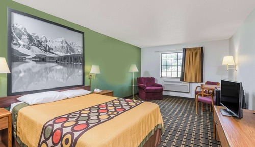 Comfort-Zimmer, 1 Queen-Bett, barrierefrei, Nichtraucher (Mobility Roll-In Shower)