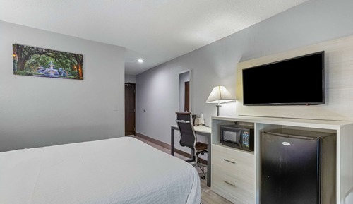 Zimmer, 1 Queen-Bett, barrierefrei, Nichtraucher (Mobility Bathtub w/Grab Bars)