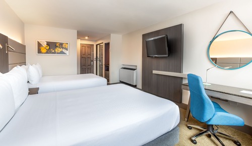 Standardzimmer, 2 Doppelbetten (High Floor)