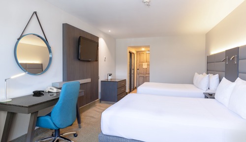 Standardzimmer, 2 Doppelbetten