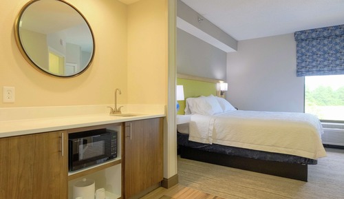 Studio, 1 King-Bett, Kühlschrank und Mikrowelle (Wet bar)