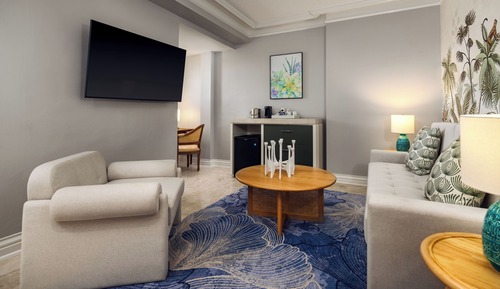 Suite, Balkon, Stadtblick