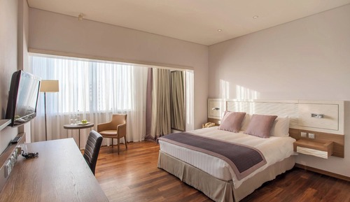 Standardzimmer, 1 King-Bett, Stadtblick