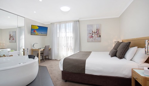 Romantisches Zimmer, 1 King-Bett, Whirlpool