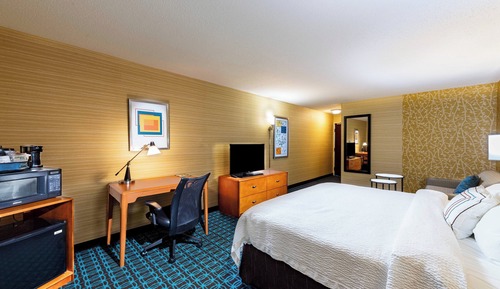 Zimmer, 1 King-Bett und Schlafsofa, Nichtraucher