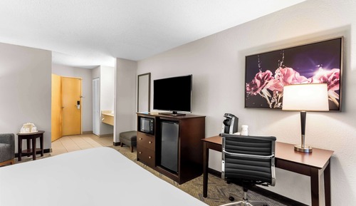 Standardzimmer, 1 King-Bett, Nichtraucher, Kühlschrank und Mikrowelle