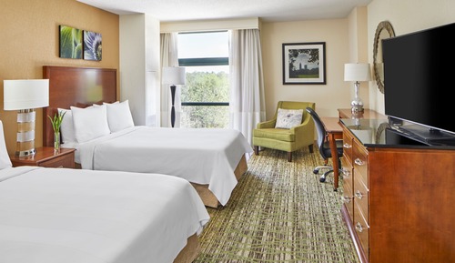 Zimmer, 2 Doppelbetten