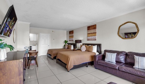 Deluxe-Zimmer, Nichtraucher, Kochnische