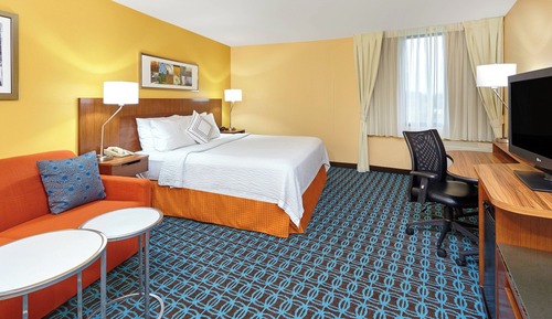 Zimmer, 1 King-Bett und Schlafsofa, Nichtraucher