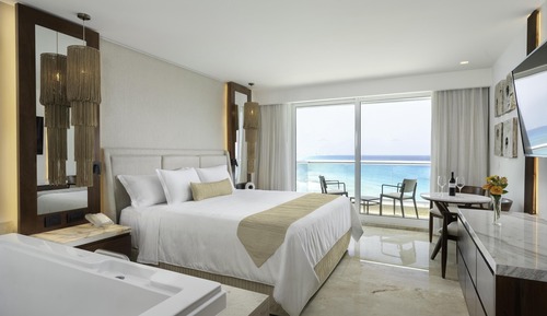 Superior-Zimmer, 1 King-Bett, Meerblick