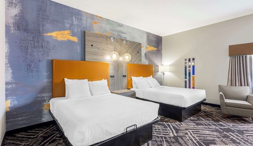 Standardzimmer, 2 Queen-Betten, barrierefrei, Kühlschrank und Mikrowelle