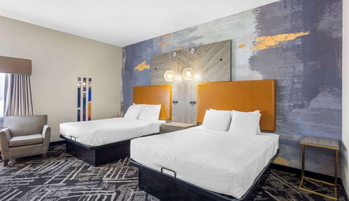 Standardzimmer, 2 Queen-Betten, barrierefrei, Kühlschrank und Mikrowelle