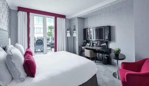Zimmer, 1 King-Bett, Terrasse