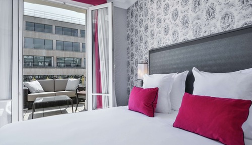 Suite, 1 King-Bett, Terrasse