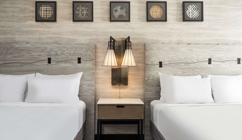 Zimmer, 2 Queen-Betten