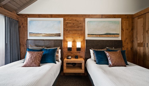 Zimmer, 2 Doppelbetten