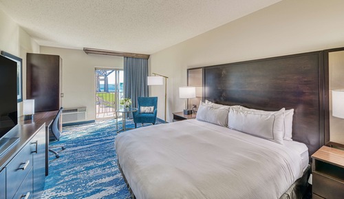 Zimmer, 1 King-Bett, Ausblick