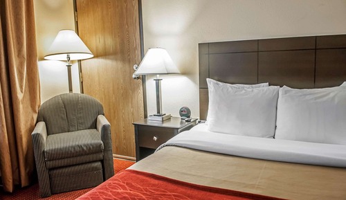 Zimmer, 1 Queen-Bett, barrierefrei, Nichtraucher (Accessible Tub)