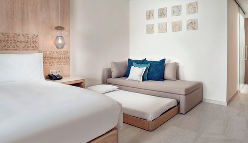 Deluxe-Zimmer, 1 King-Bett, Nichtraucher, Meerblick (Balcony)