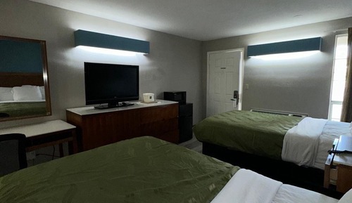 Zimmer, 2 Doppelbetten, Raucher