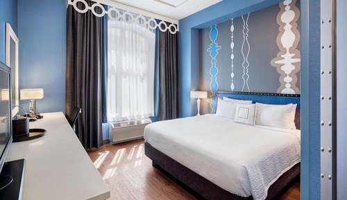 Zimmer, 1 King-Bett, Nichtraucher, Eckzimmer (Hearing Accessible)